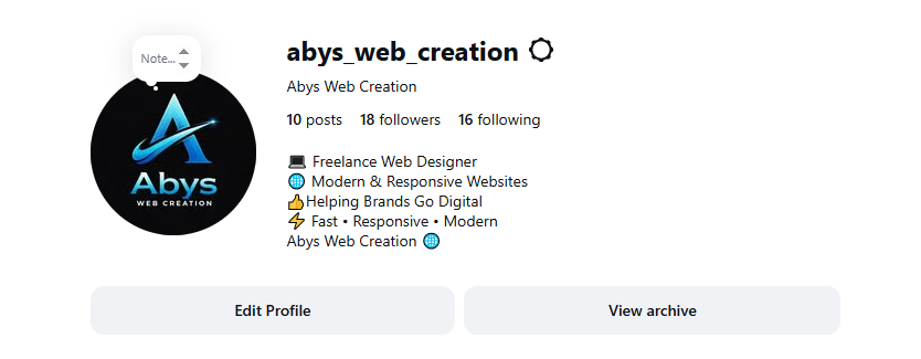 insta profile